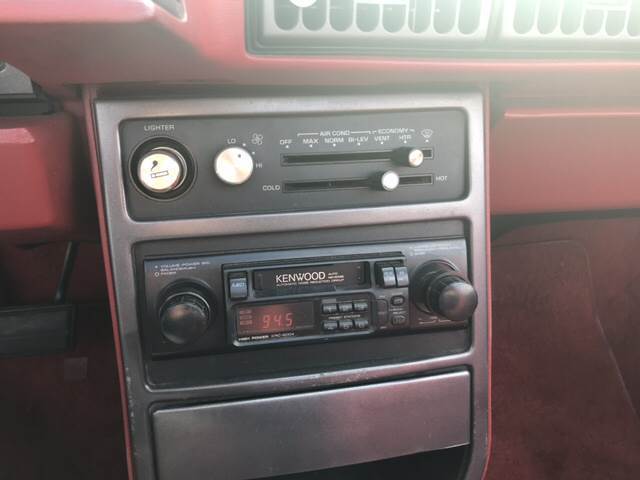 1986 Red Chevrolet CAVA --