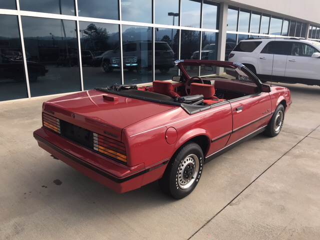 1986 Red Chevrolet CAVA --