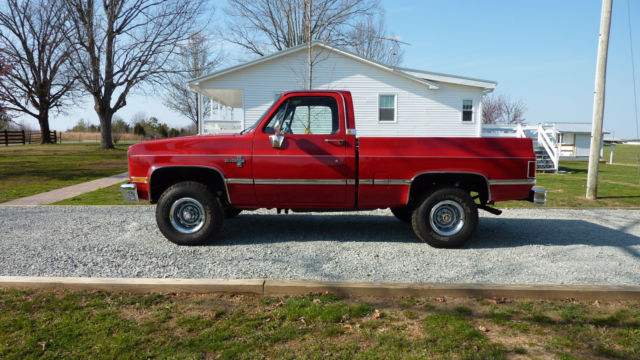 1986 Black Chevrolet C-10 --