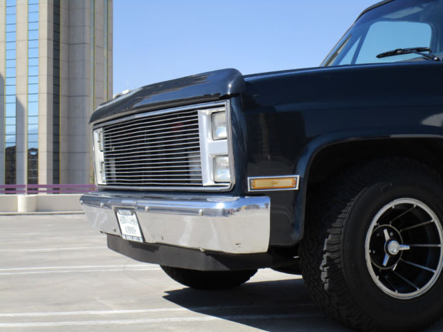 1986 Blue Chevrolet C-10 --