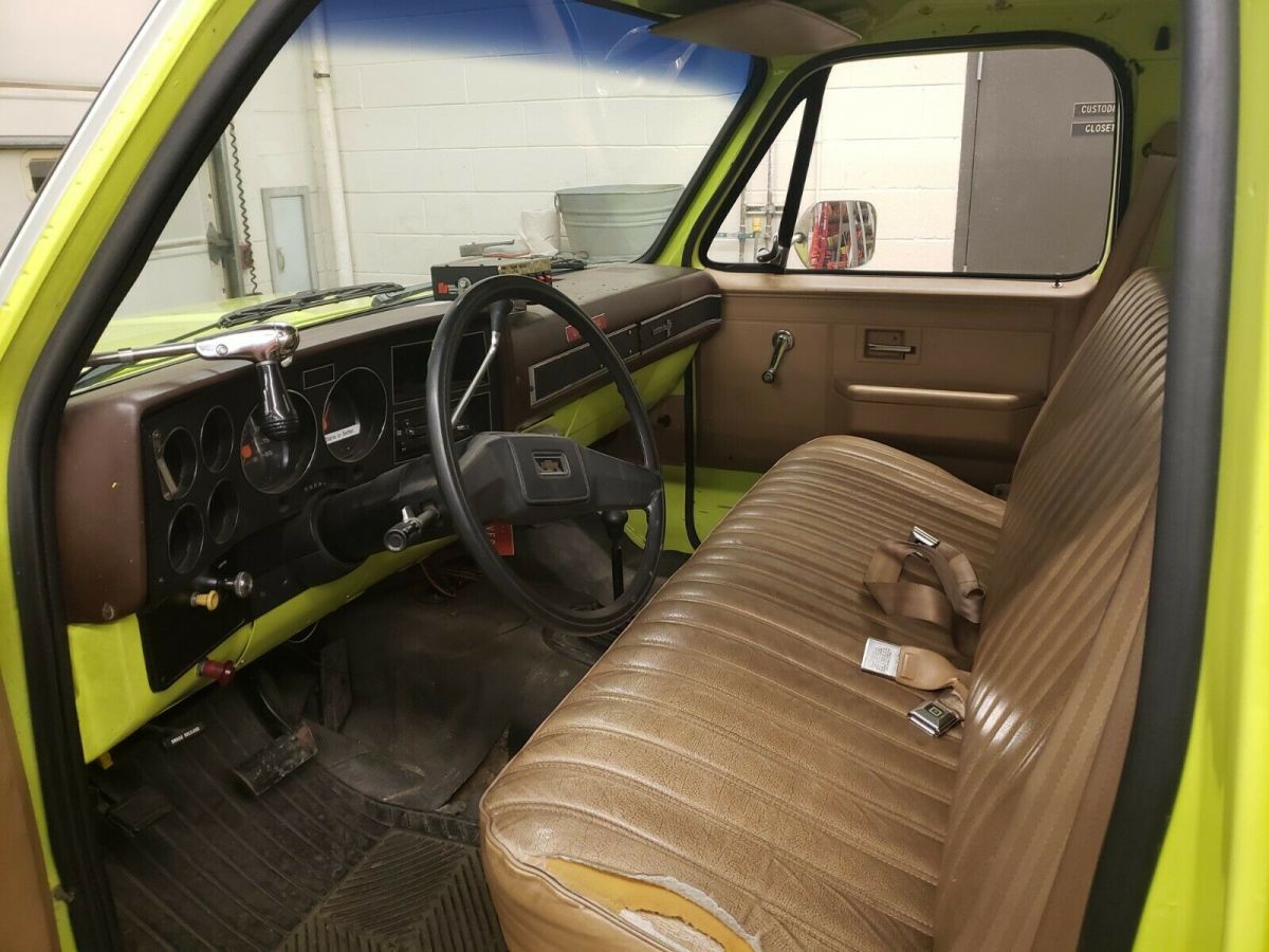 1986 Yellow Chevrolet C/K 30 Standard Cab Pickup