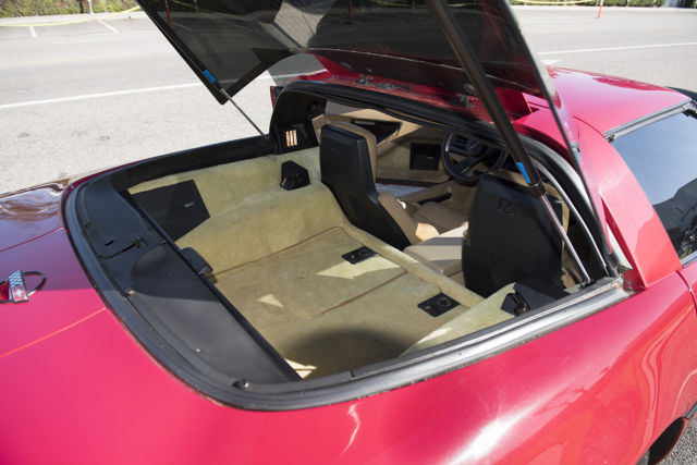 1986 Red Chevrolet Corvette Coupe