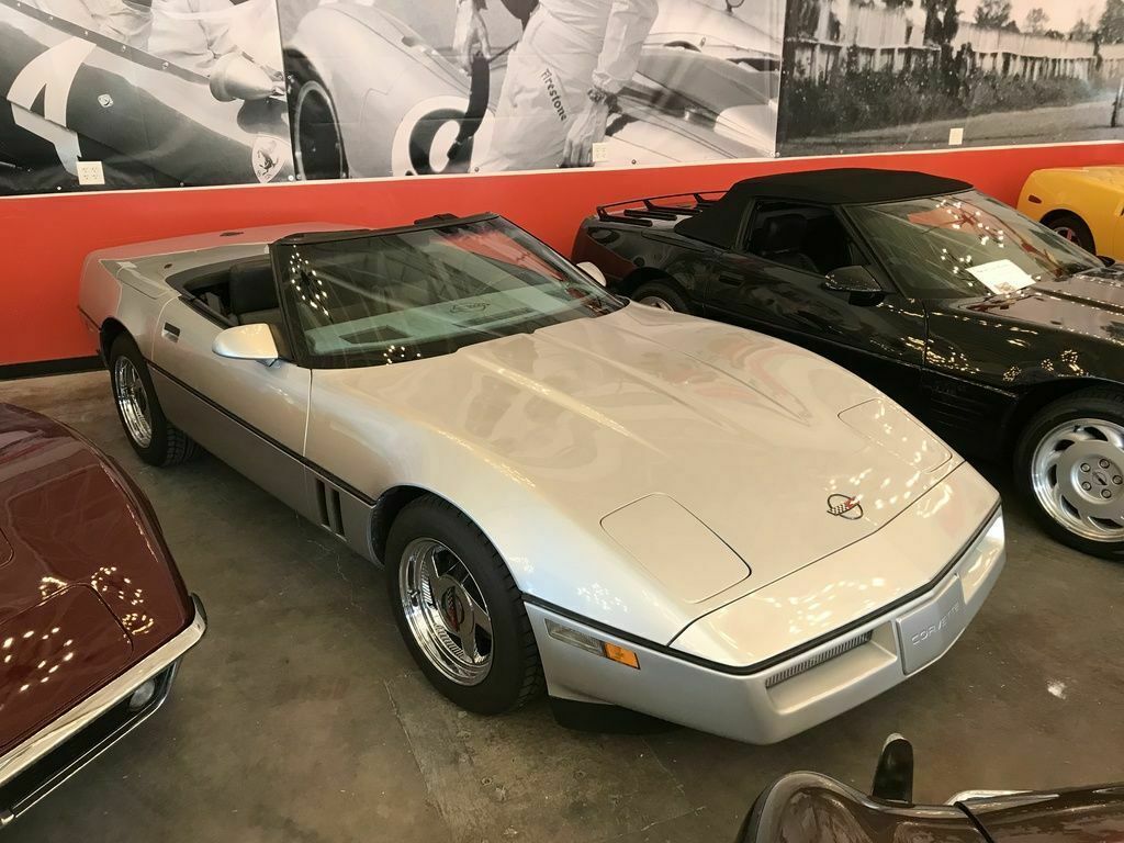 1986 Silver Chevrolet Corvette Indy 500 Edition --