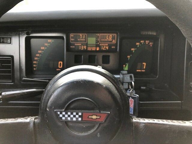 1986 Green Chevrolet Corvette Coupe