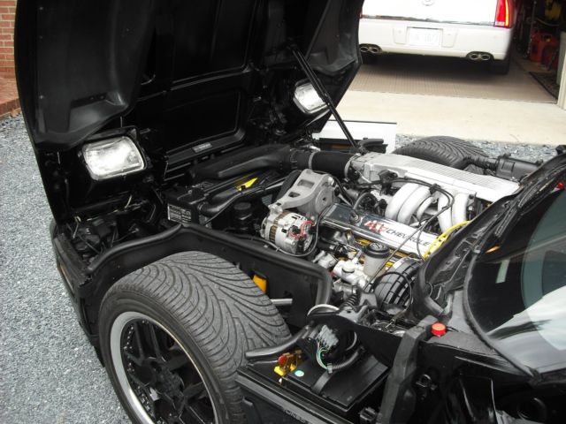 1986 Black Chevrolet Corvette Coupe