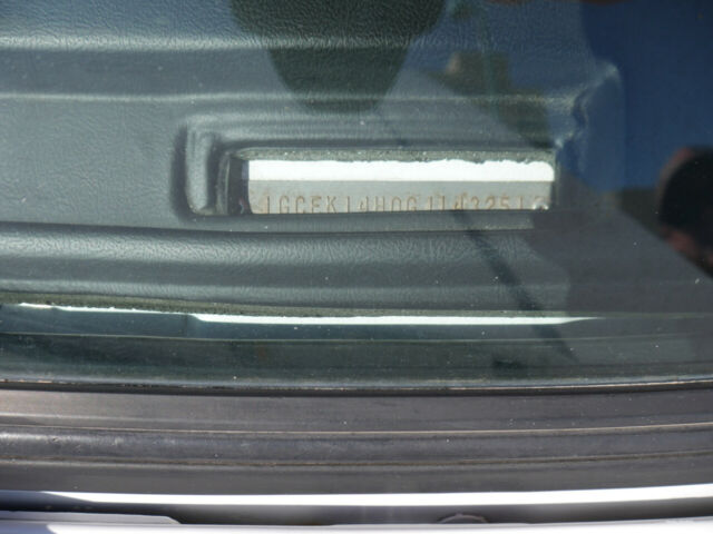 1986 White Chevrolet Other --