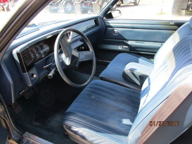 1986 Blue Chevrolet El Camino