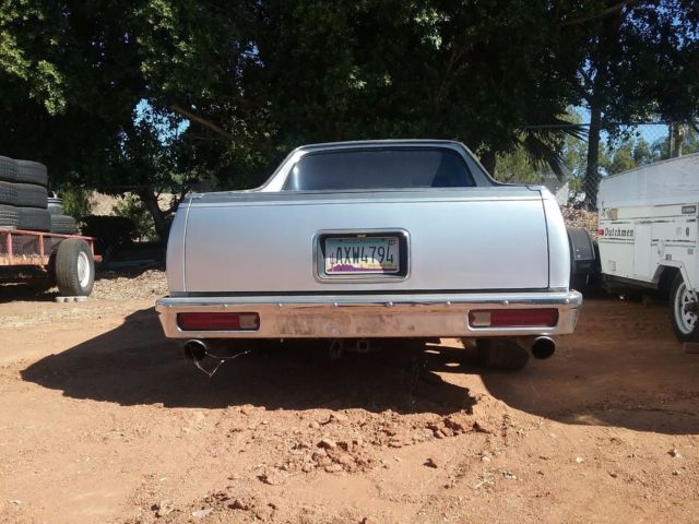 1986 Silver / grey two tone Chevrolet El Camino Car/trucks
