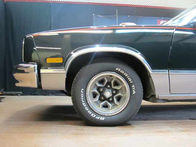1986 Black Chevrolet El Camino Coupe Utility vehicle