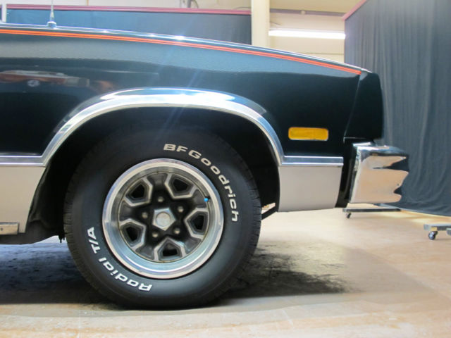 1986 Black Chevrolet El Camino Coupe Utility vehicle
