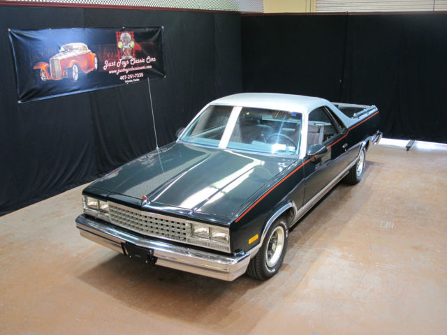 1986 Black Chevrolet El Camino Coupe Utility vehicle
