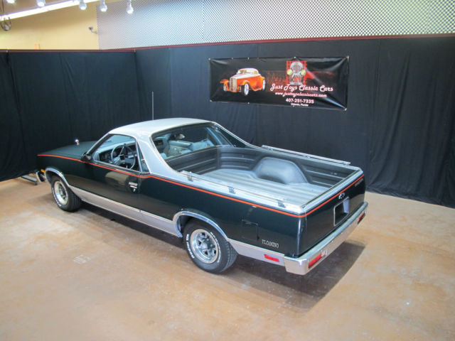 1986 Black Chevrolet El Camino Coupe Utility vehicle