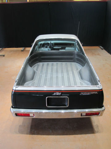 1986 Black Chevrolet El Camino Coupe Utility vehicle