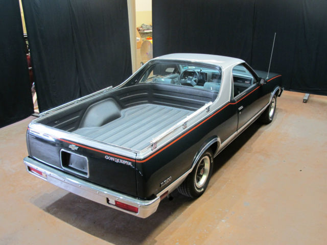 1986 Black Chevrolet El Camino Coupe Utility vehicle