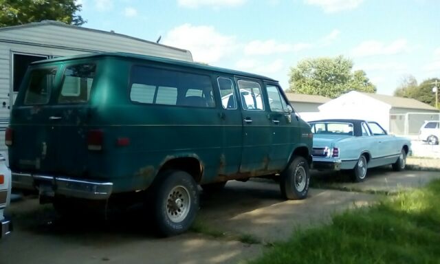 1986 Green Chevrolet G20