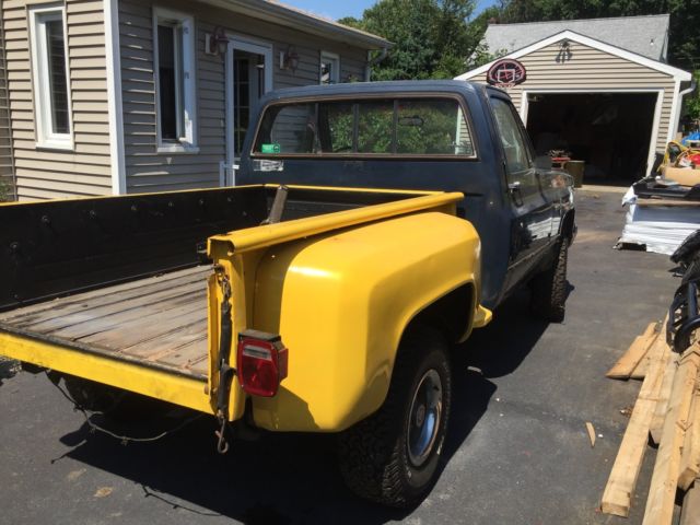1986 Blue Chevrolet C/K Pickup 1500 Standard Cab Pickup