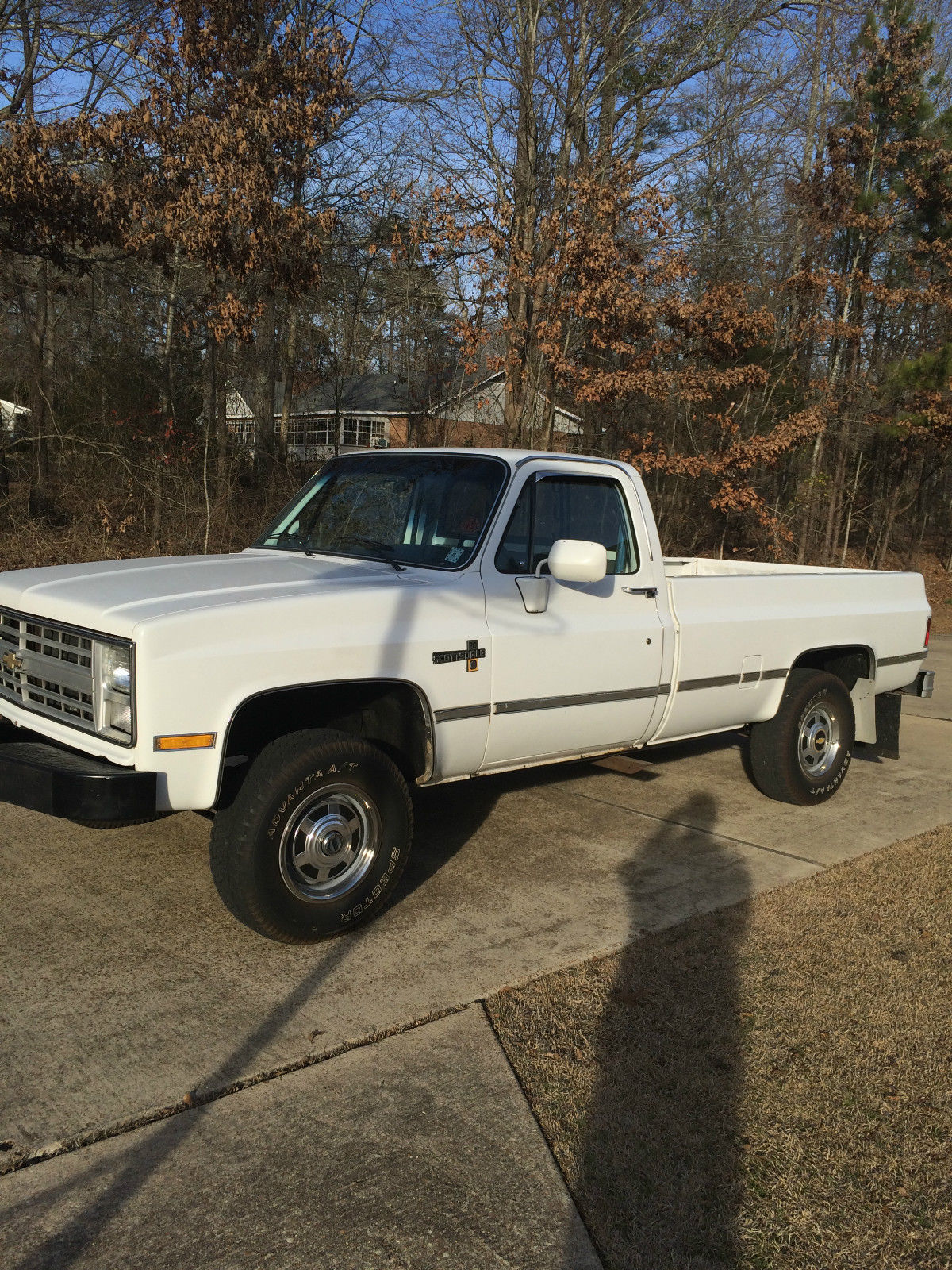 1986 White Chevrolet C/K Pickup 2500 Standard Cab Pickup