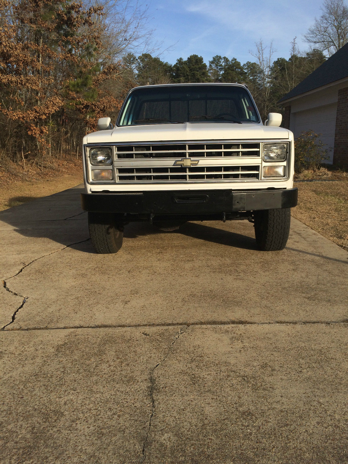 1986 White Chevrolet C/K Pickup 2500 Standard Cab Pickup
