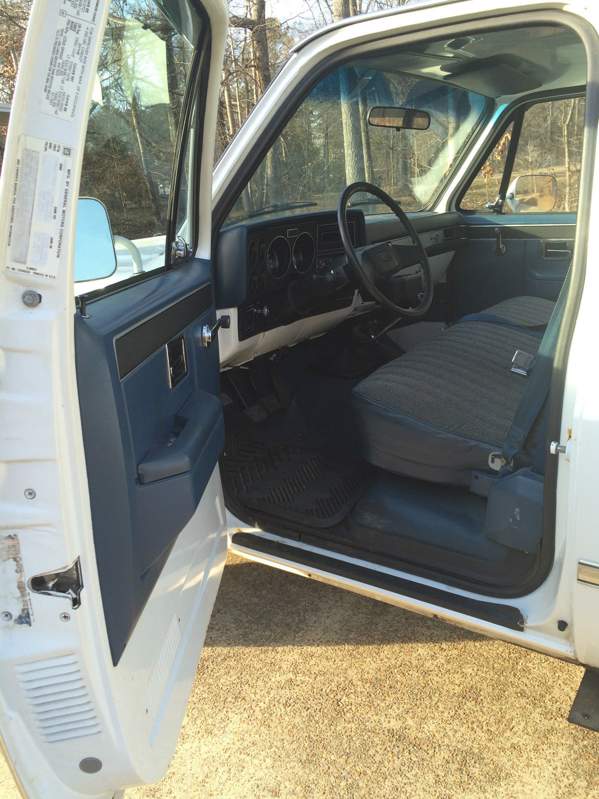 1986 White Chevrolet C/K Pickup 2500 Standard Cab Pickup