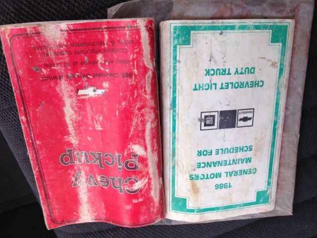 1986 Black Chevrolet C/K Pickup 1500 Standard Cab Pickup