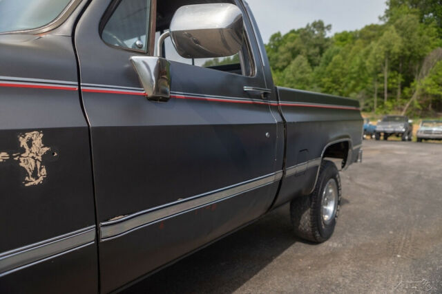 1986 Black Chevrolet Other Pickups Pickup Truck