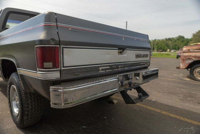 1986 Black Chevrolet Other Pickups Pickup Truck