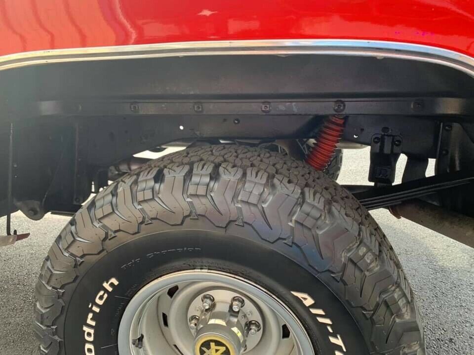 1986 Red Chevrolet K10 Pickup