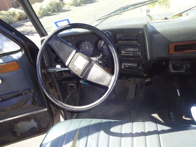 1986 Black Chevrolet K10