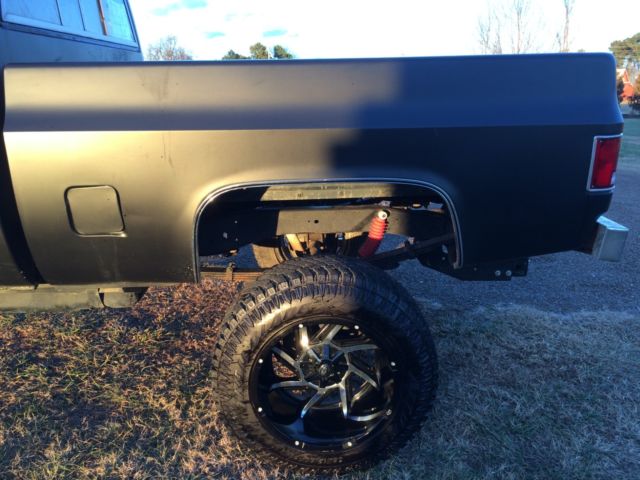 1986 Black Chevrolet C-10 Crew Cab Pickup
