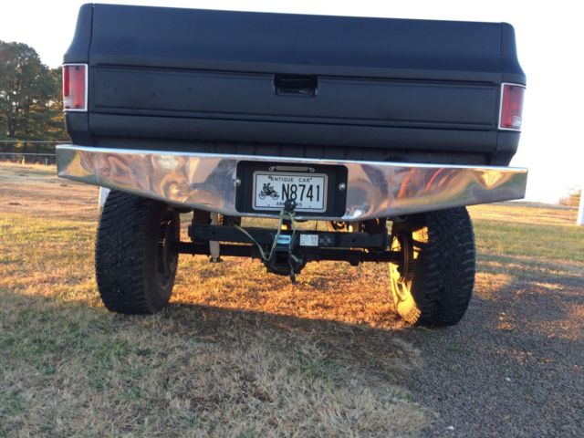 1986 Black Chevrolet C-10 Crew Cab Pickup