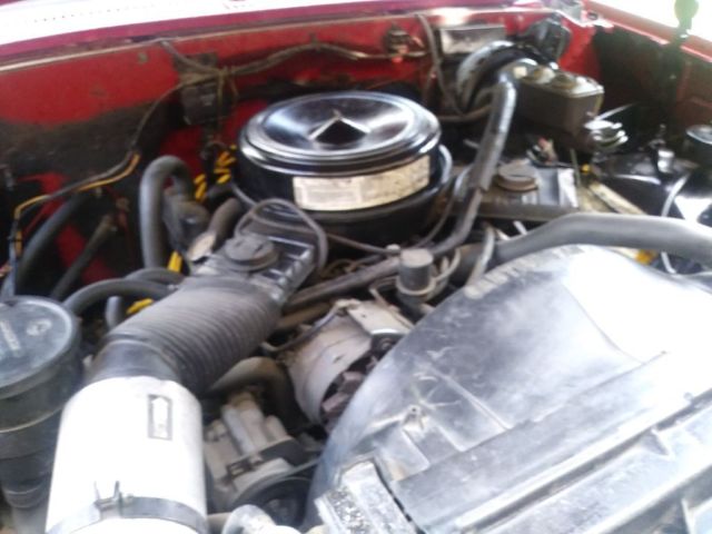 1986 Red Chevrolet Other Pickups Standard Cab Pickup