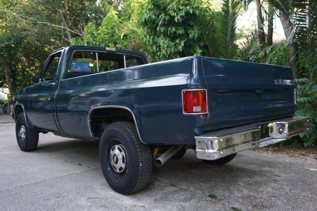 1986 Blue Chevrolet C/K Pickup 2500 Standard Cab Pickup