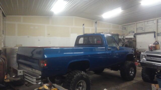 1986 Blue Chevrolet C/K Pickup 2500