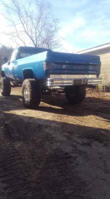 1986 Blue Chevrolet C/K Pickup 2500