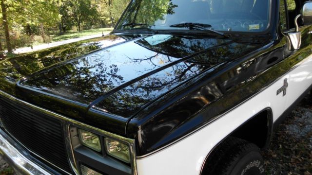 1986 Black Chevrolet C/K Pickup 3500 Standard Cab Pickup