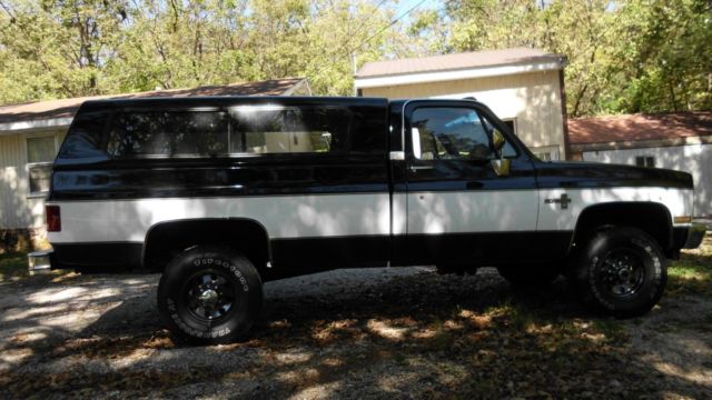1986 Black Chevrolet C/K Pickup 3500 Standard Cab Pickup