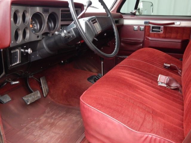 1986 Blue Chevrolet C/K Pickup 3500