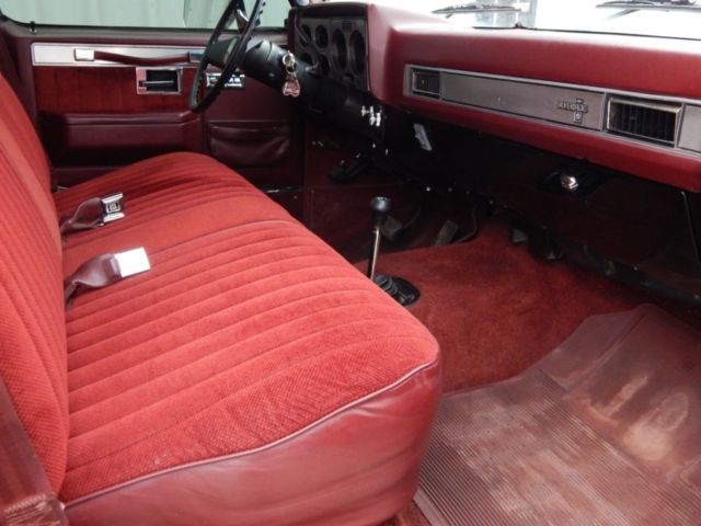 1986 Blue Chevrolet C/K Pickup 3500