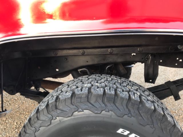 1986 Red Chevrolet Silverado 3500 Standard Cab Pickup