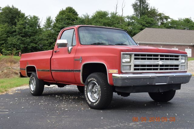 1986 Red Chevrolet Other Pickup Truck