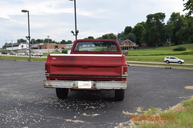 1986 Red Chevrolet Other Pickup Truck