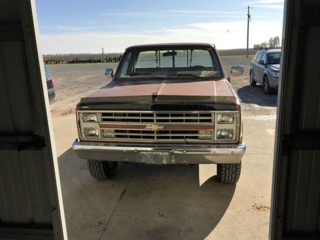 1986 Brown Chevrolet C/K Pickup 1500 Standard Cab Pickup
