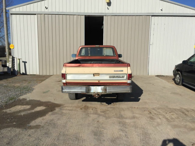 1986 Brown Chevrolet C/K Pickup 1500 Standard Cab Pickup