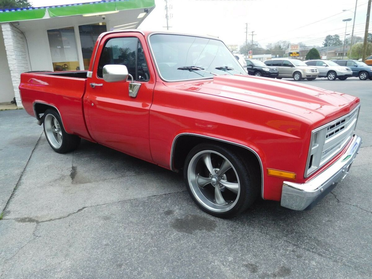 1986 Red Chevrolet C-10 Standard Cab Pickup
