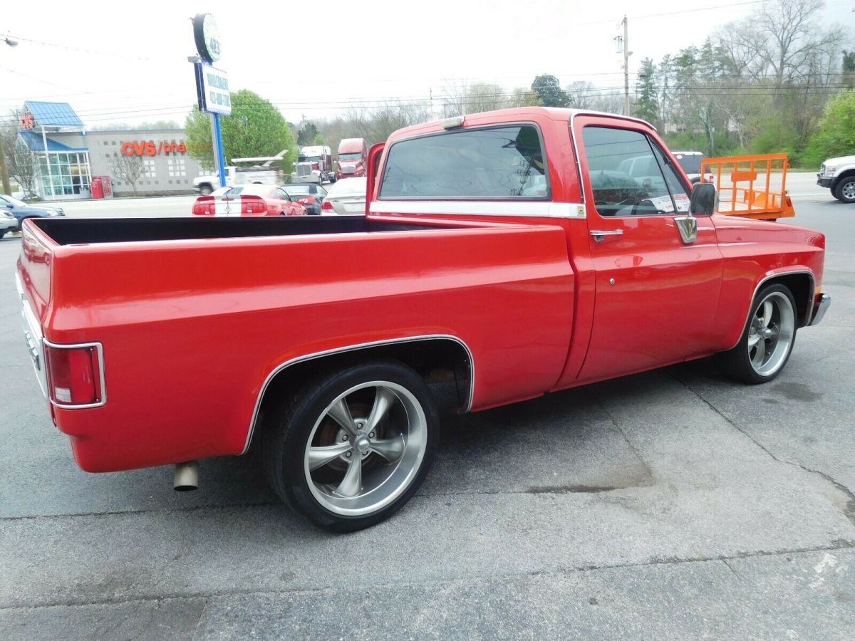 1986 Red Chevrolet C-10 Standard Cab Pickup