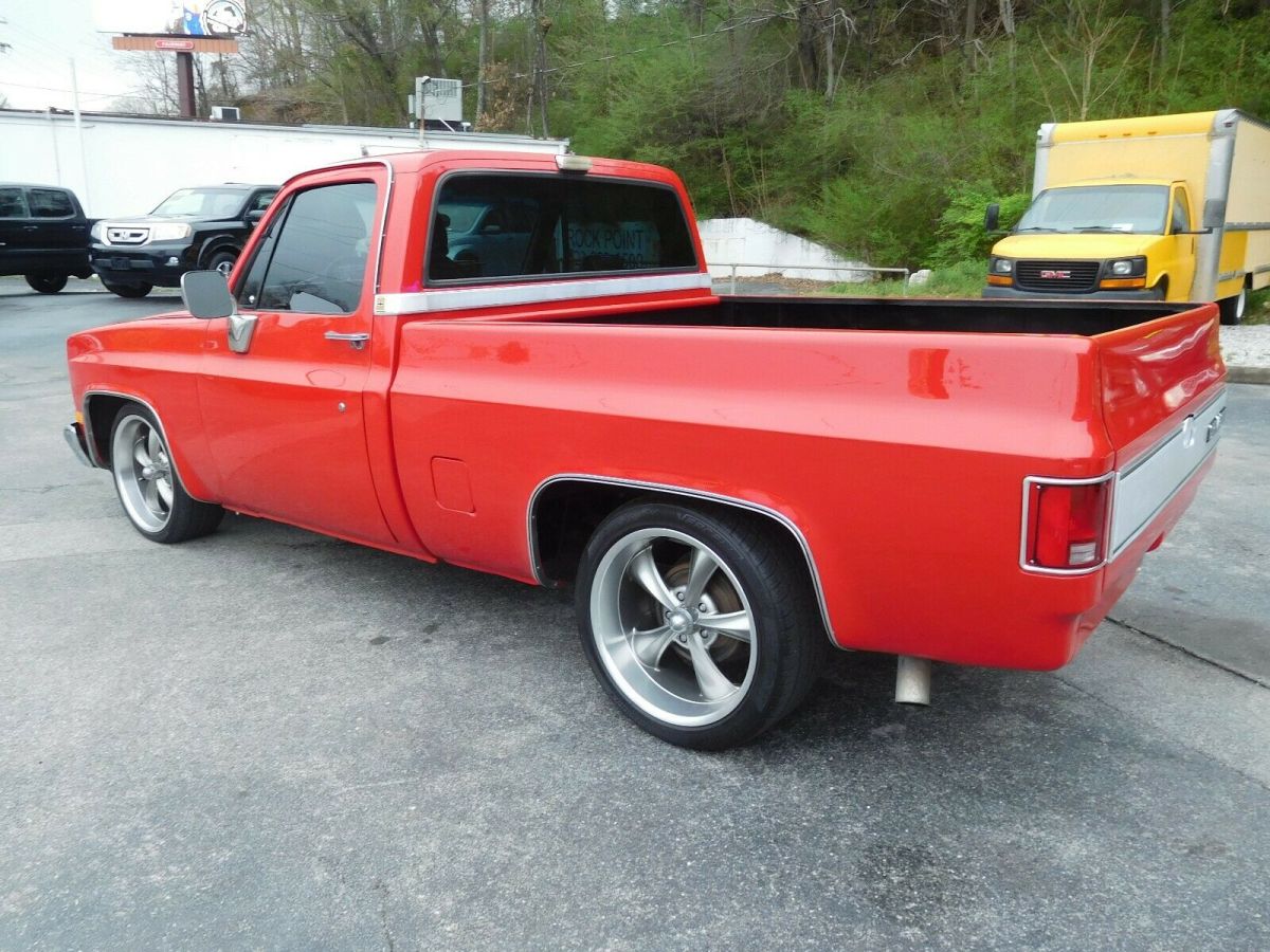 1986 Red Chevrolet C-10 Standard Cab Pickup