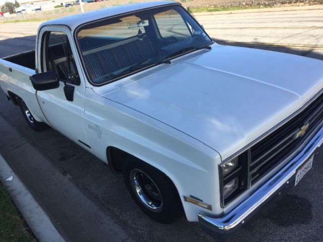 1986 Black Chevrolet C-10 Standard Cab Pickup