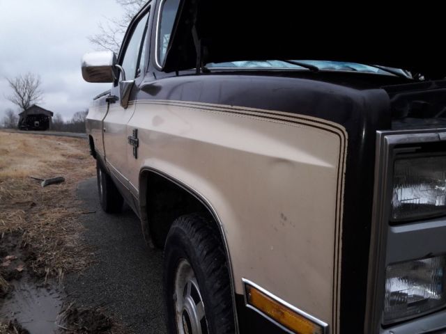 1986 Brown Chevrolet Other Standard Cab Pickup