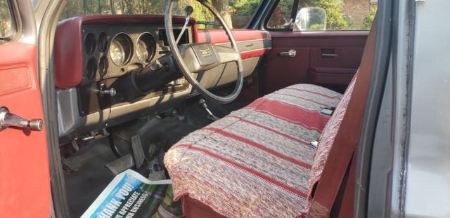 1986 Silver Chevrolet C/K Pickup 2500 Standard Cab Pickup
