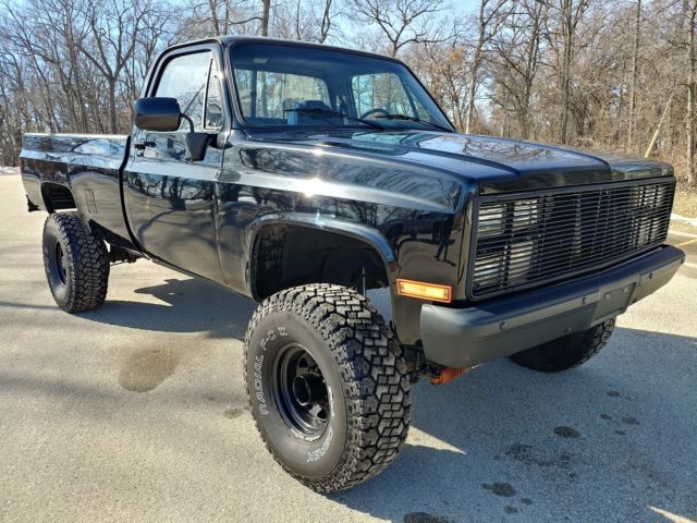 1986 Black Chevrolet C/K Pickup 2500